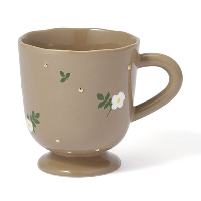 Fleuron Cafe Set Brown