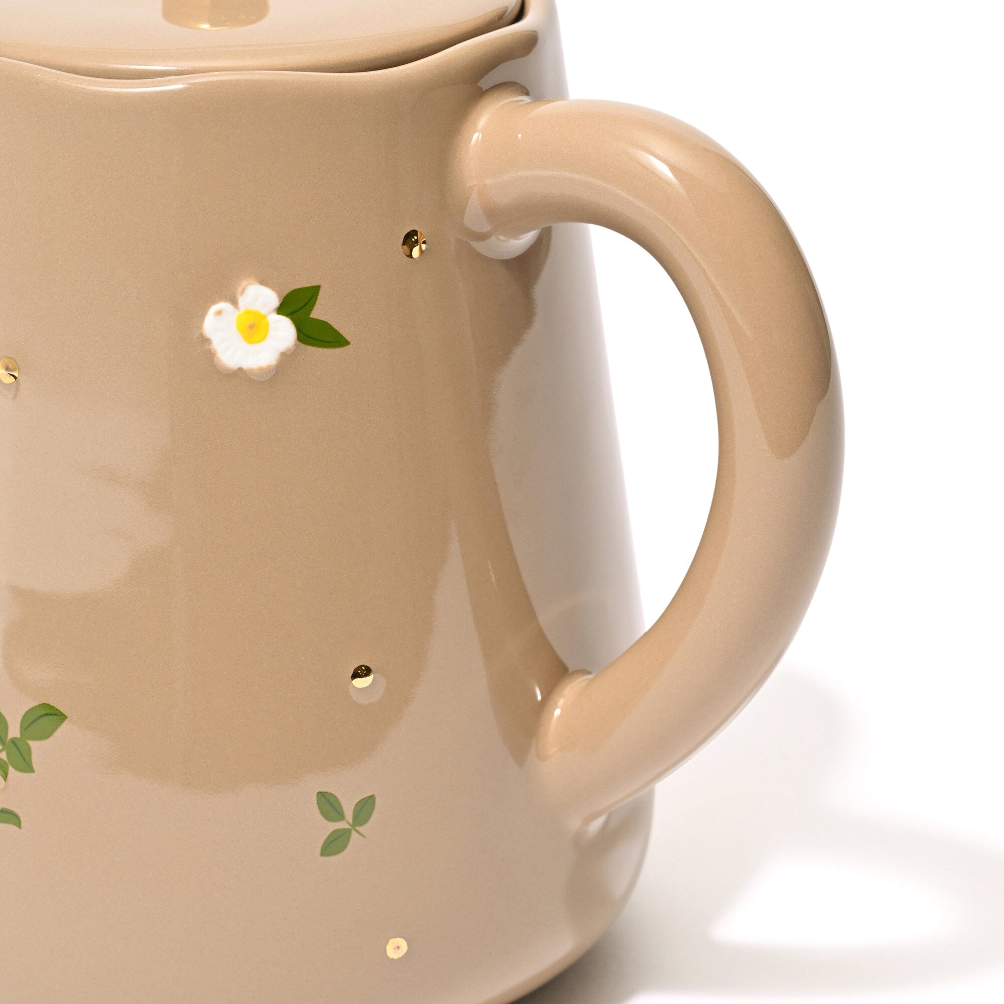 Fleuron Teapot Brown