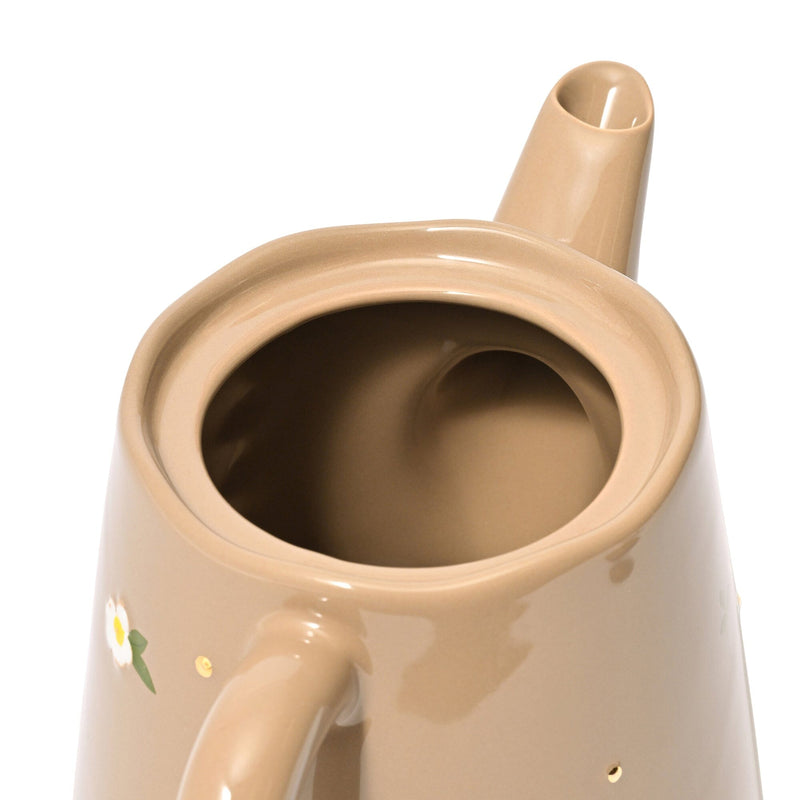 Fleuron Teapot Brown