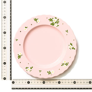 Fleuron Plate Small Pink