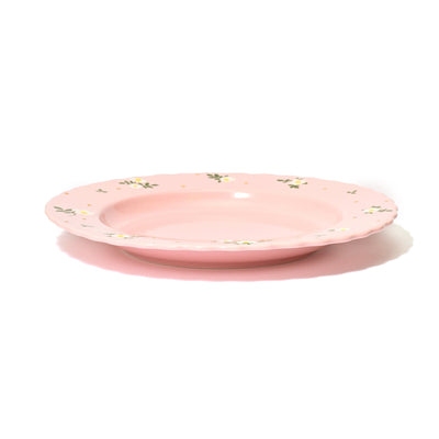 Fleuron Plate Medium Pink