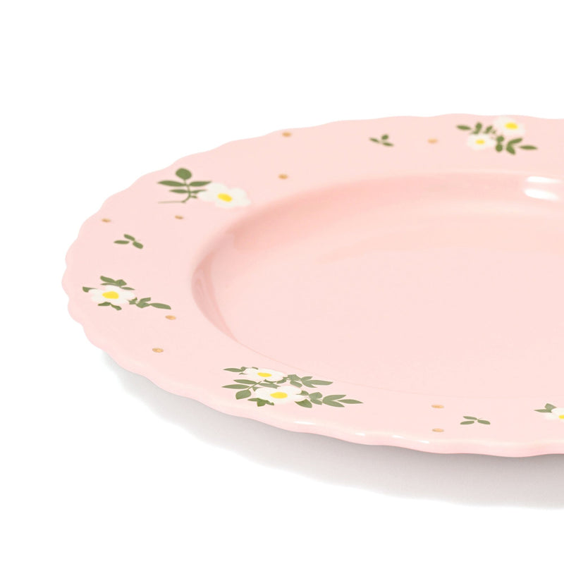 Fleuron Plate Medium Pink