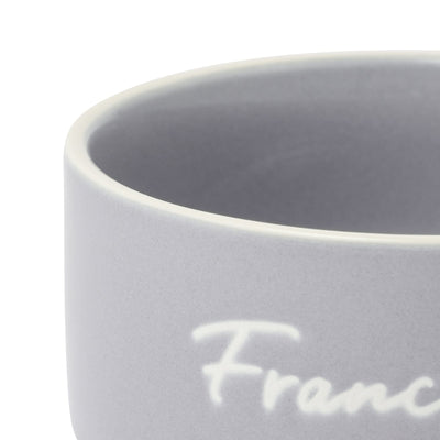 Logo Rim Soup Cup Blue