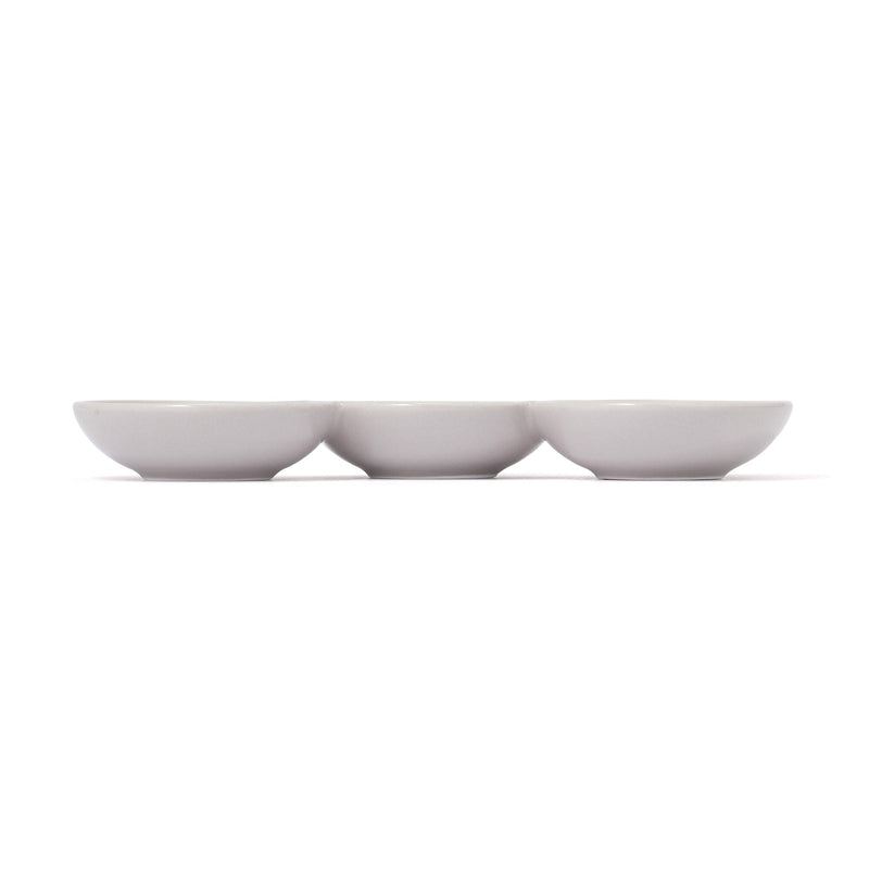 Separate Plate 3-Piece Set Gray