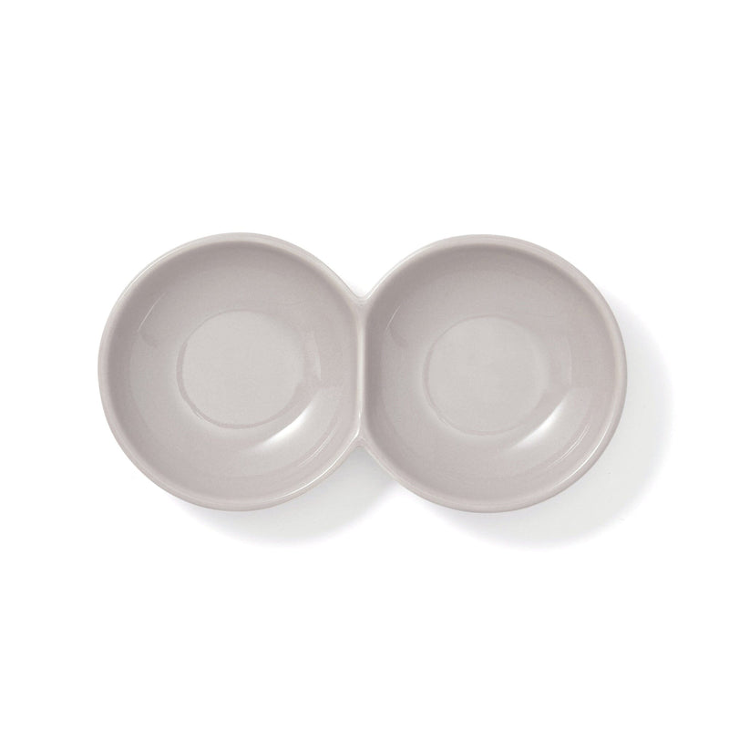 Separate Plate 2-Piece Set Gray