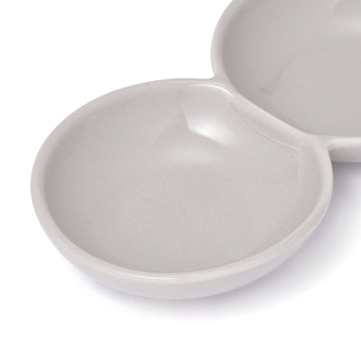 Separate Plate 2-Piece Set Gray