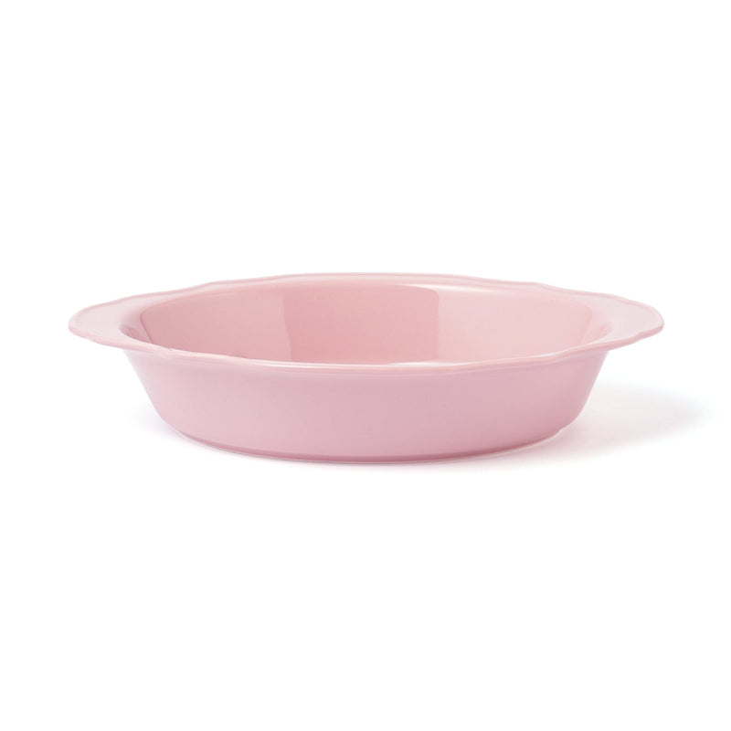 Flower Rim Ovenware Large Pink