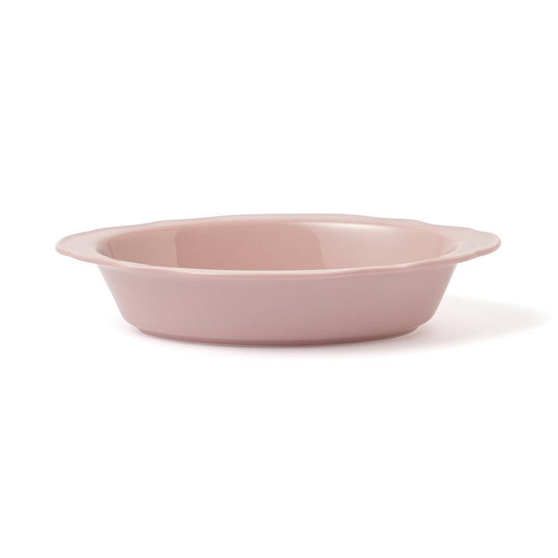 Flower Rim Ovenware Medium Pink