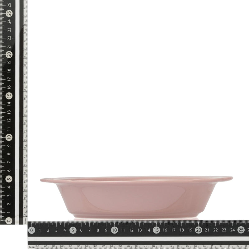 Flower Rim Ovenware Medium Pink