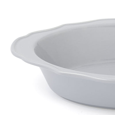 Flower Rim Ovenware Medium Blue