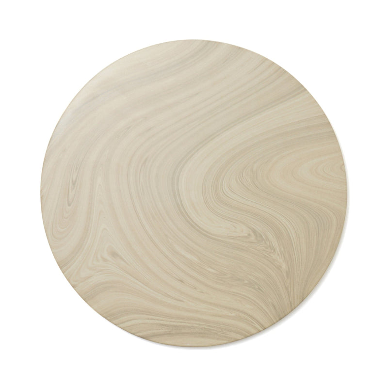 Stona Plate Round LL Brown