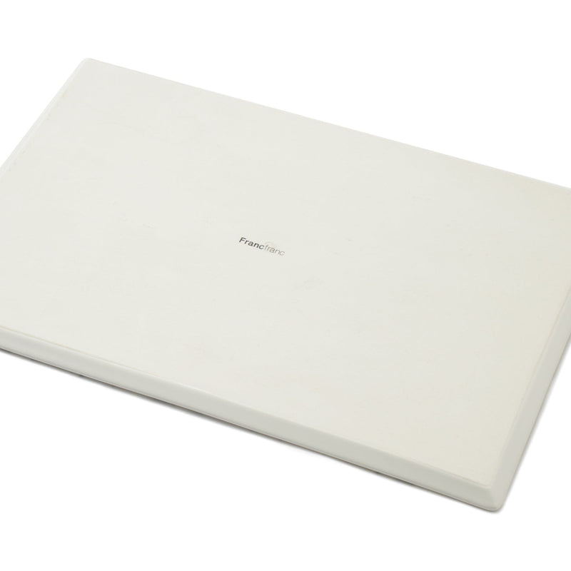 Stona Plate Square Large White