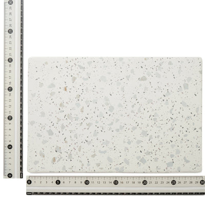 Stona Plate Square Large White