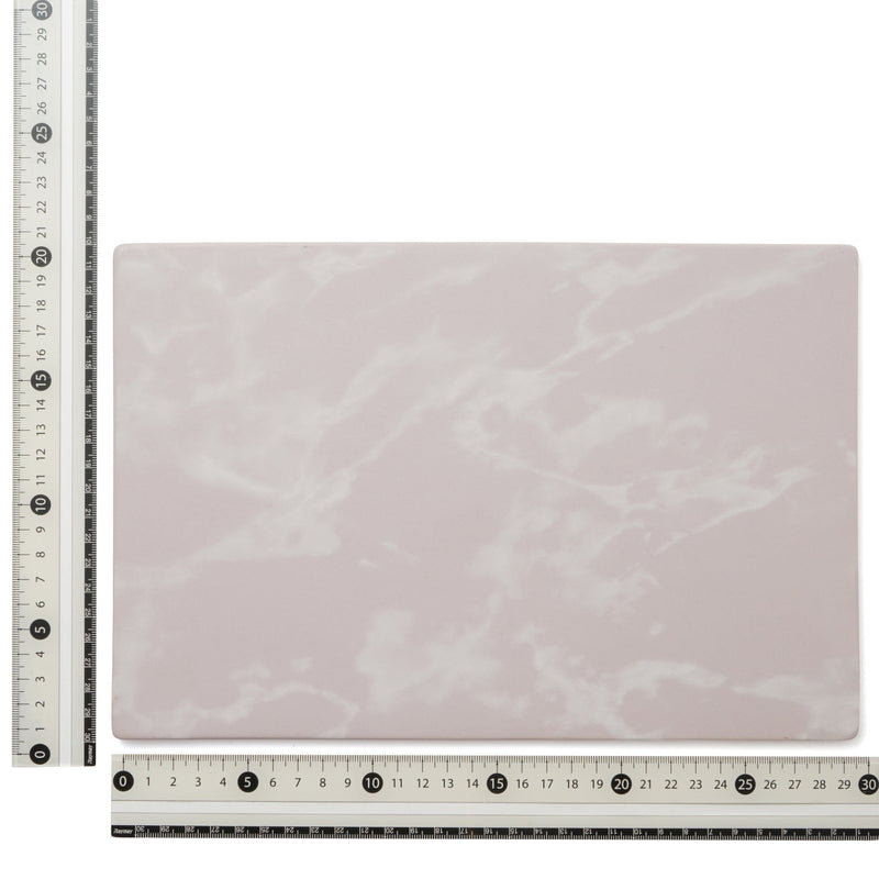 Stona Plate Square Large Pink