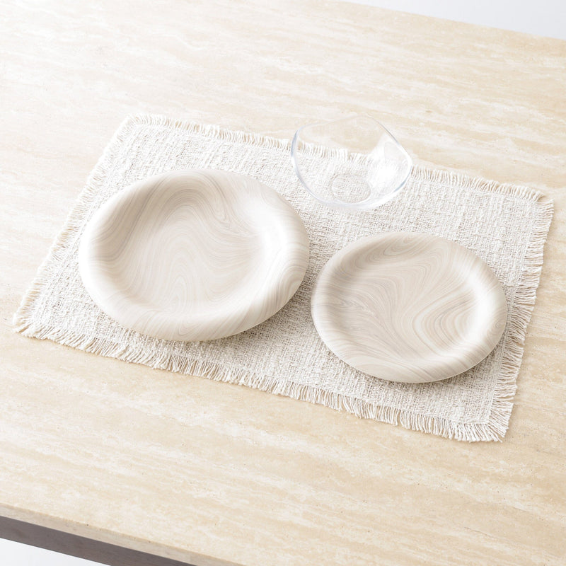 Stona Deep Plate Large Brown