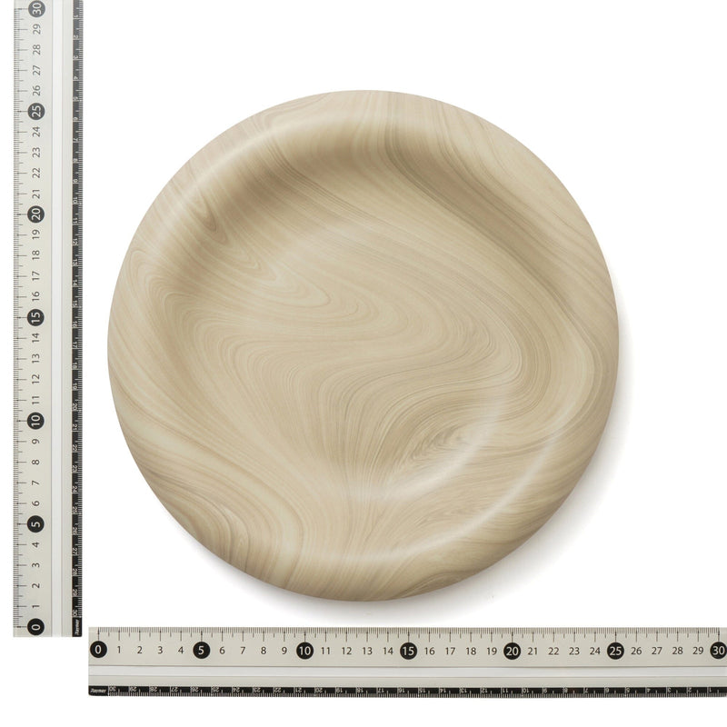 Stona Deep Plate Large Brown