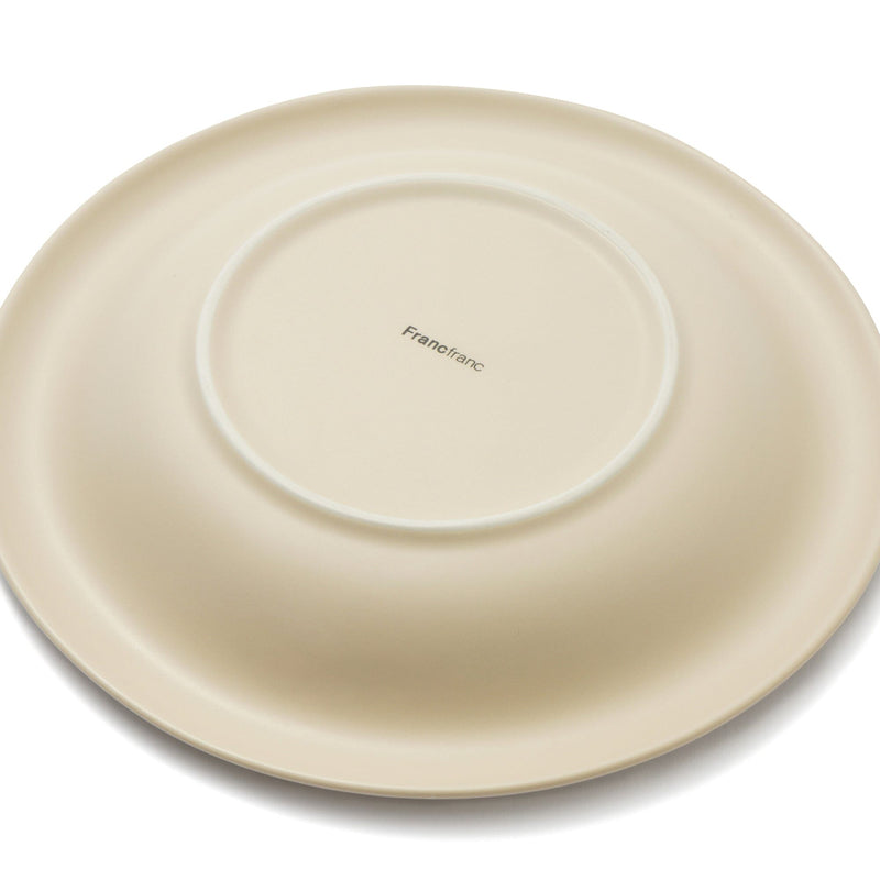 Stona Deep Plate Large Beige