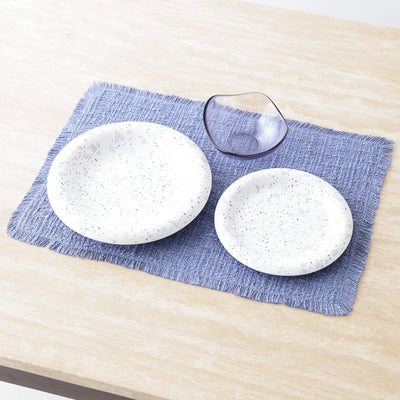 Stona Deep Plate Large White