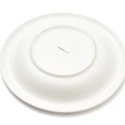 Stona Deep Plate Large White