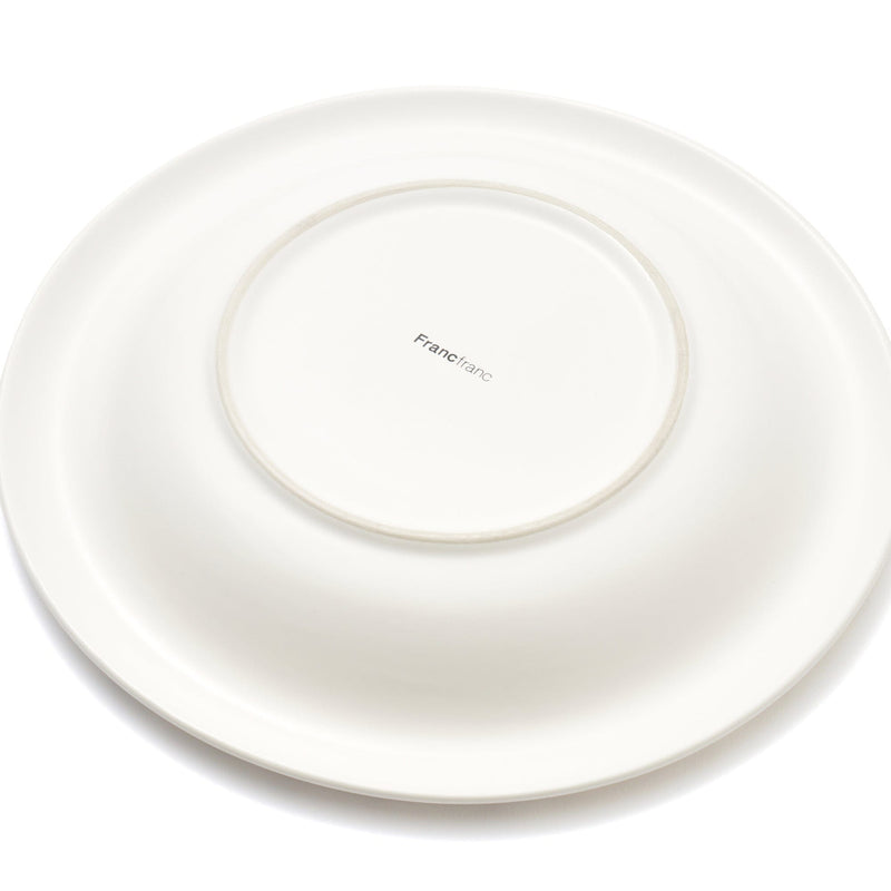 Stona Deep Plate Large White