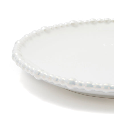 Pearl Plate Small White