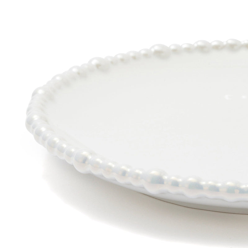 Pearl Plate Small White