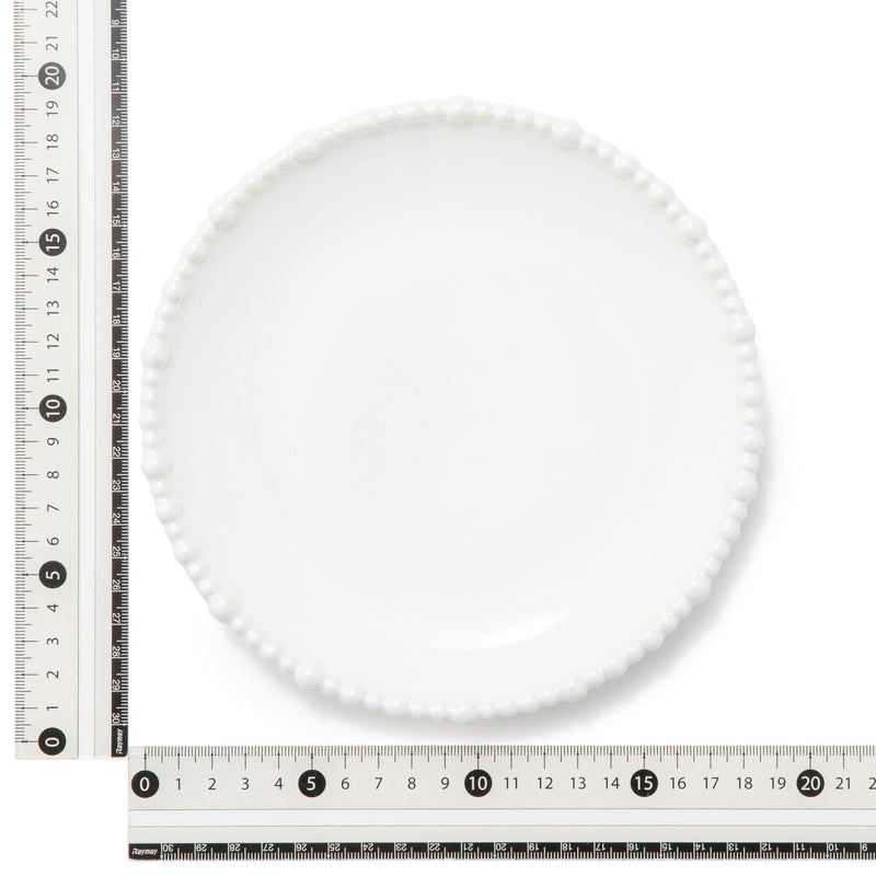 Pearl Plate Small White