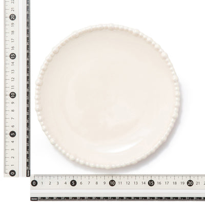 Pearl Plate Small Beige