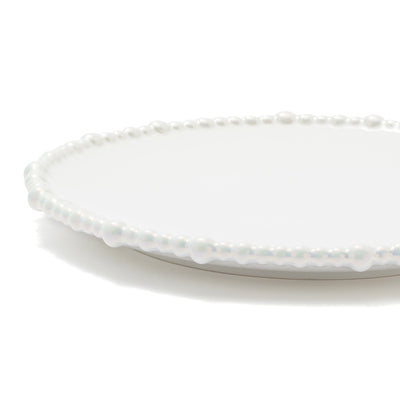 Pearl Plate Medium White