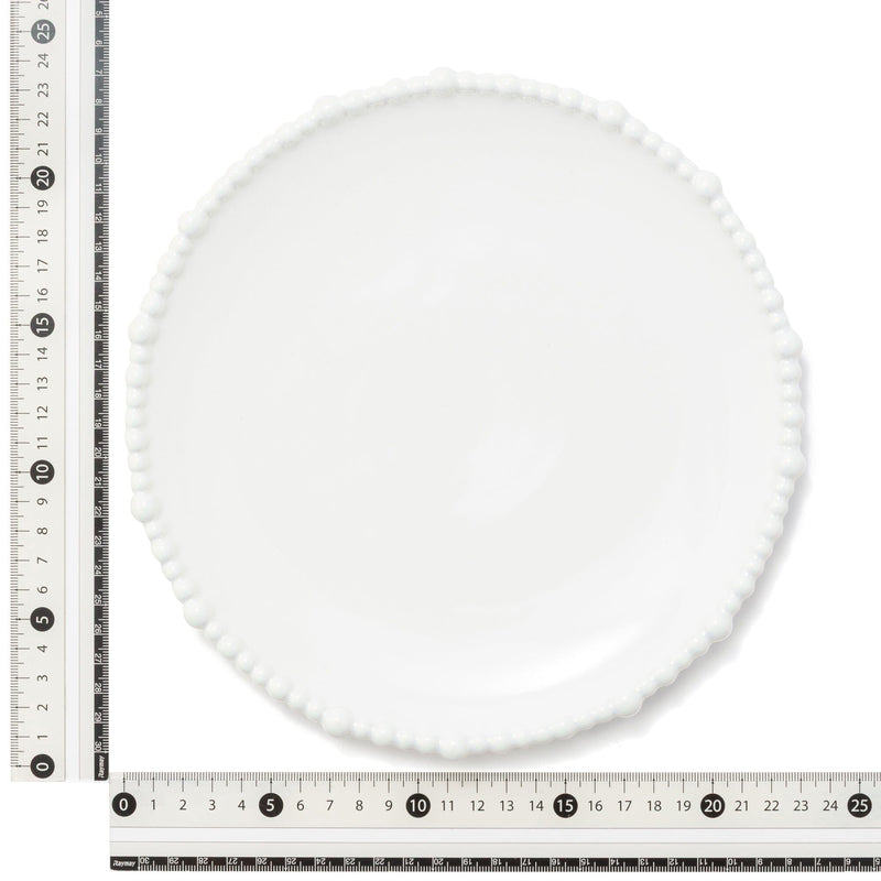 Pearl Plate Medium White