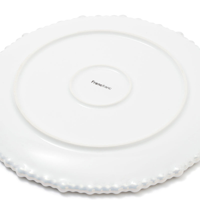 Pearl Plate Large White