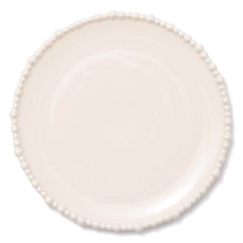 Pearl Plate Large Beige