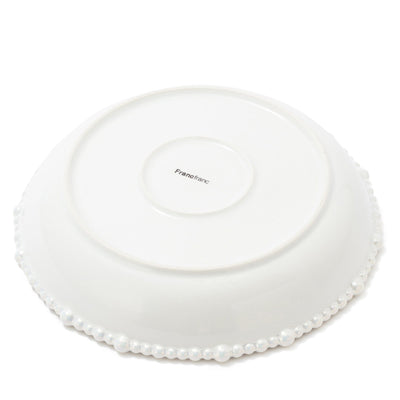 Pearl Deep Plate Large White