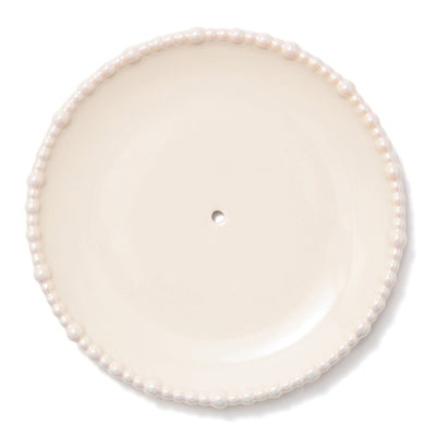 Pearl Cake Stand 3 Tier Beige