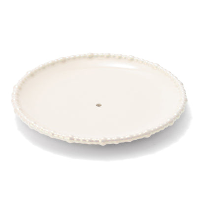 Pearl Cake Stand 3 Tier Beige