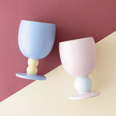 Ceramic Goblet Pink