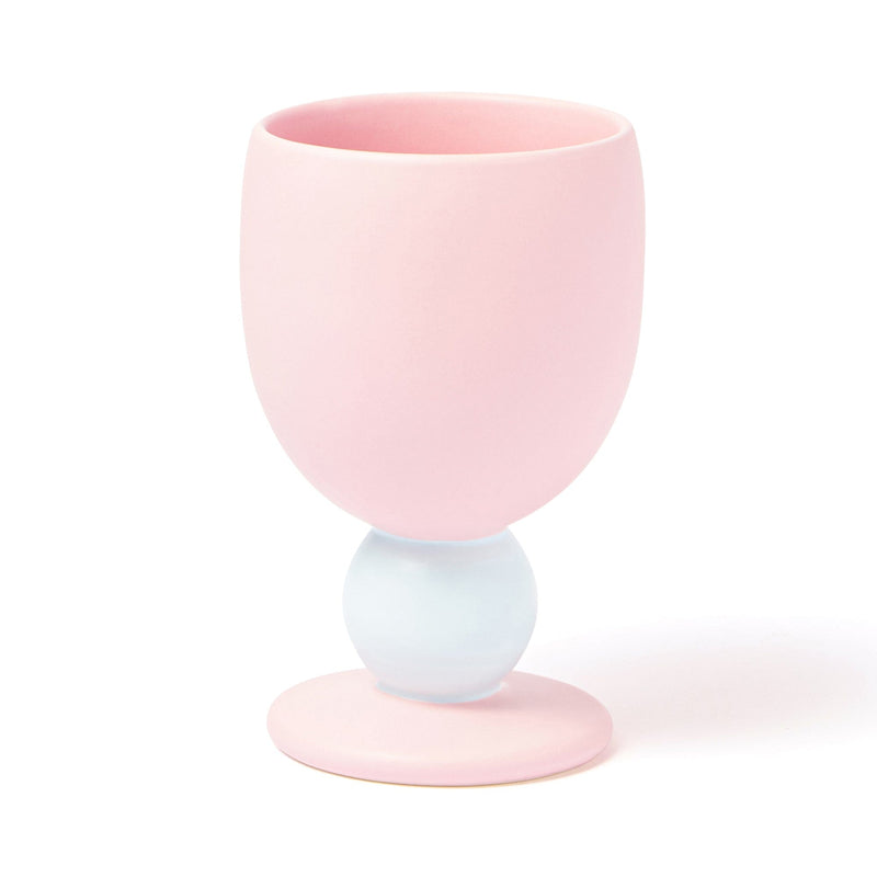 Ceramic Goblet Pink