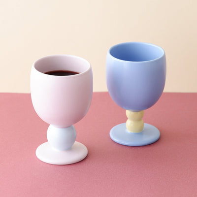 Ceramic Goblet Blue