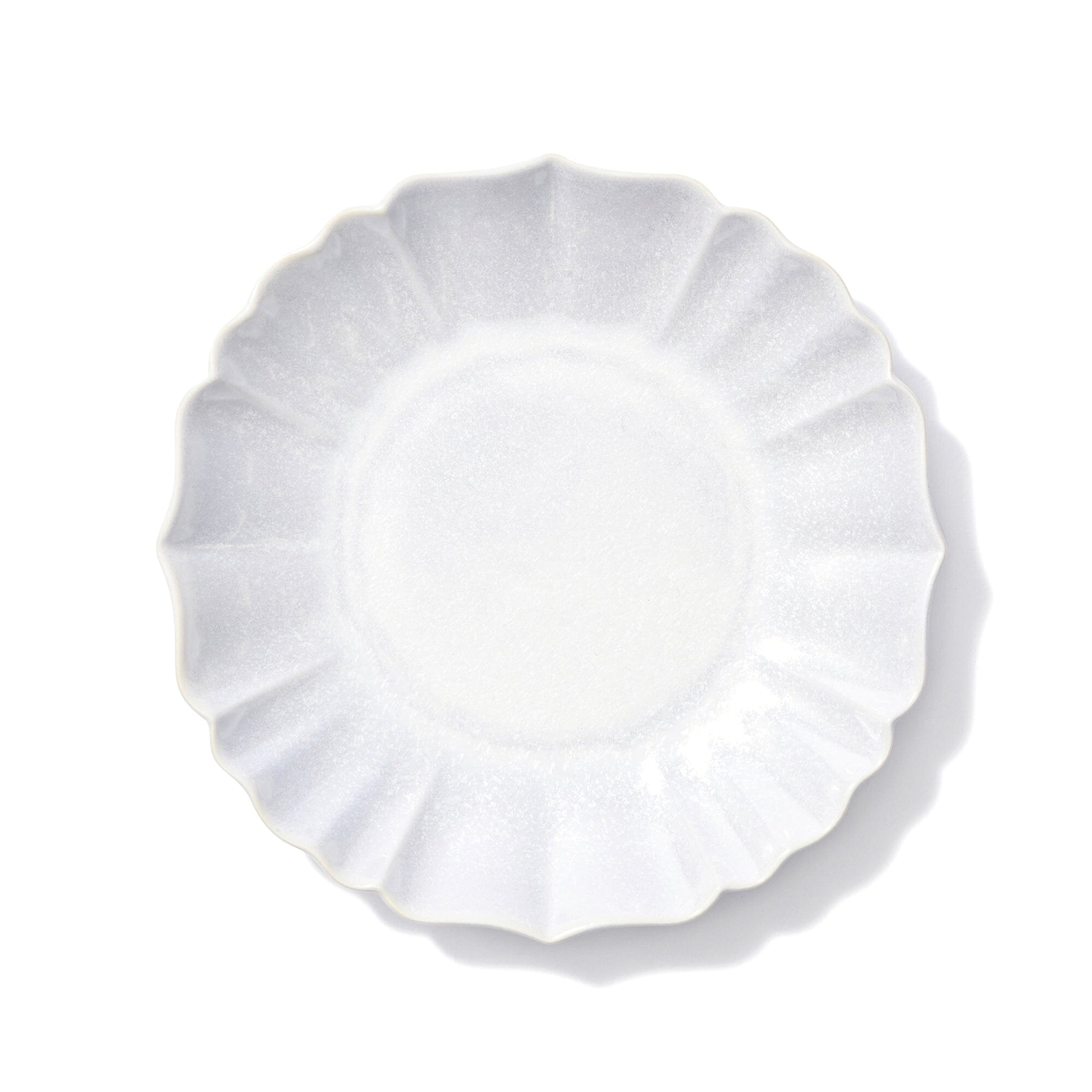 Mino Crystalline Glaze Plate Small Light Blue