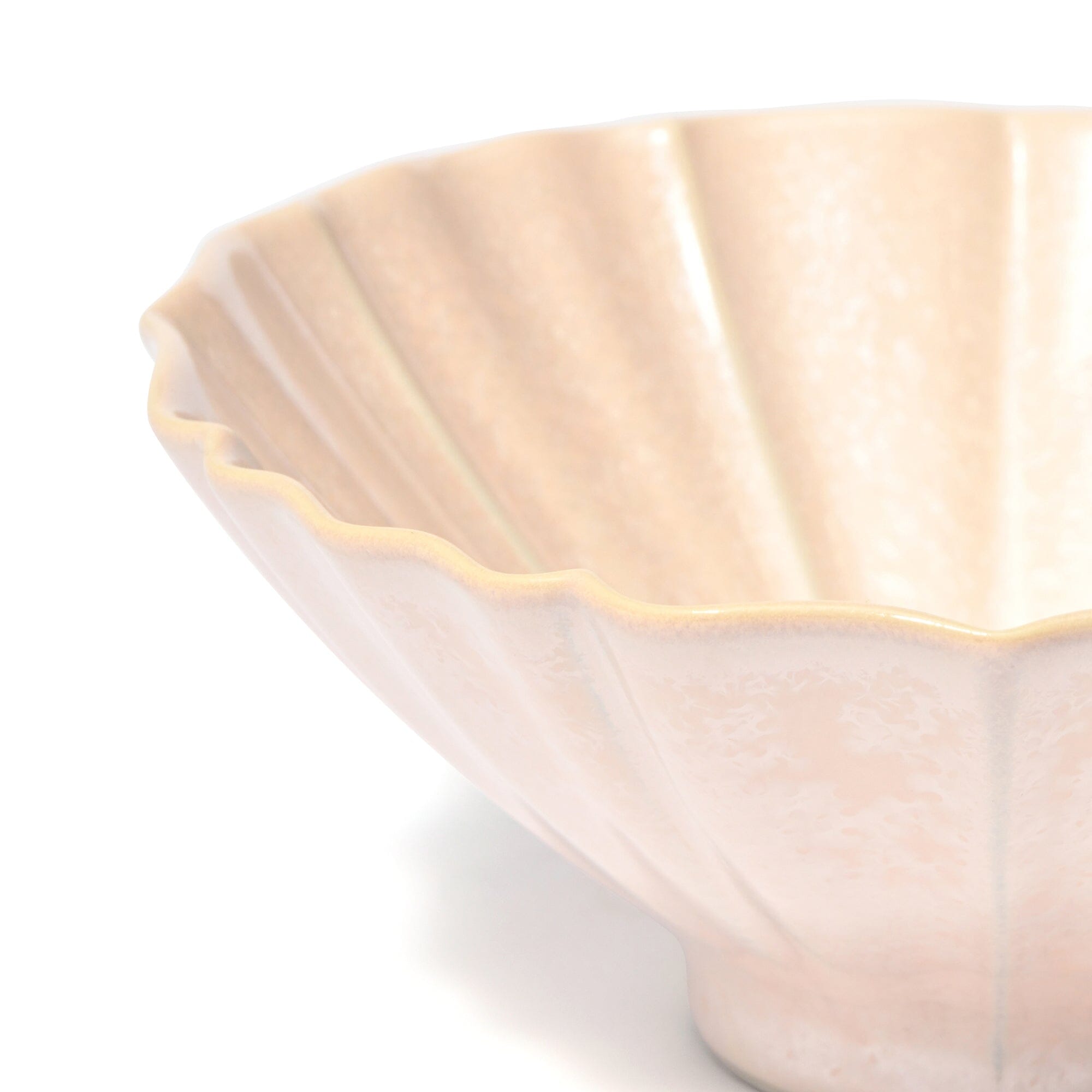 Mino Crystalline Glaze Rice Bowl Light Pink