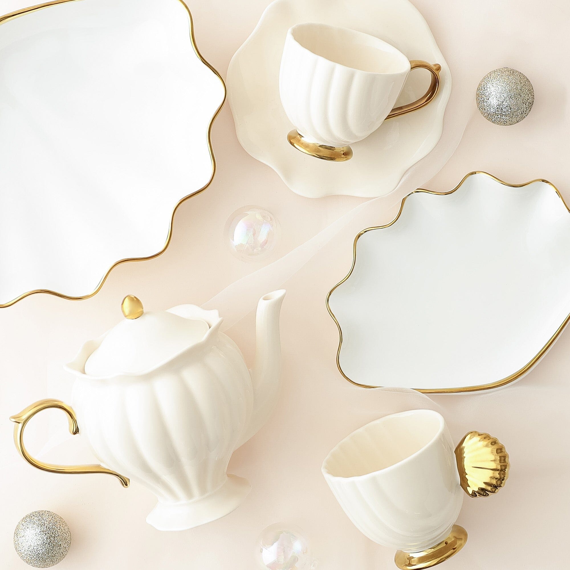 Shell Mug Beige