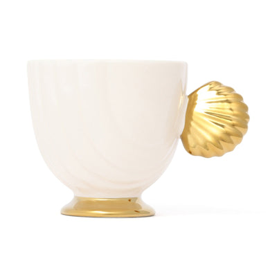 Shell Mug Beige