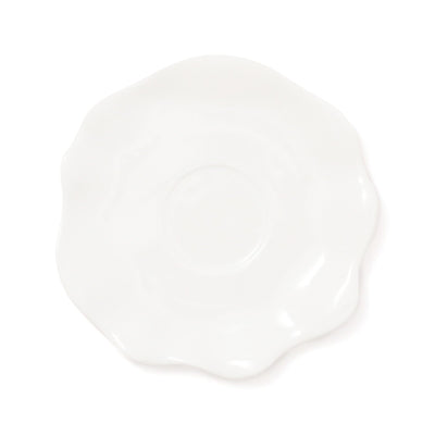 Shell Cup & Saucer White