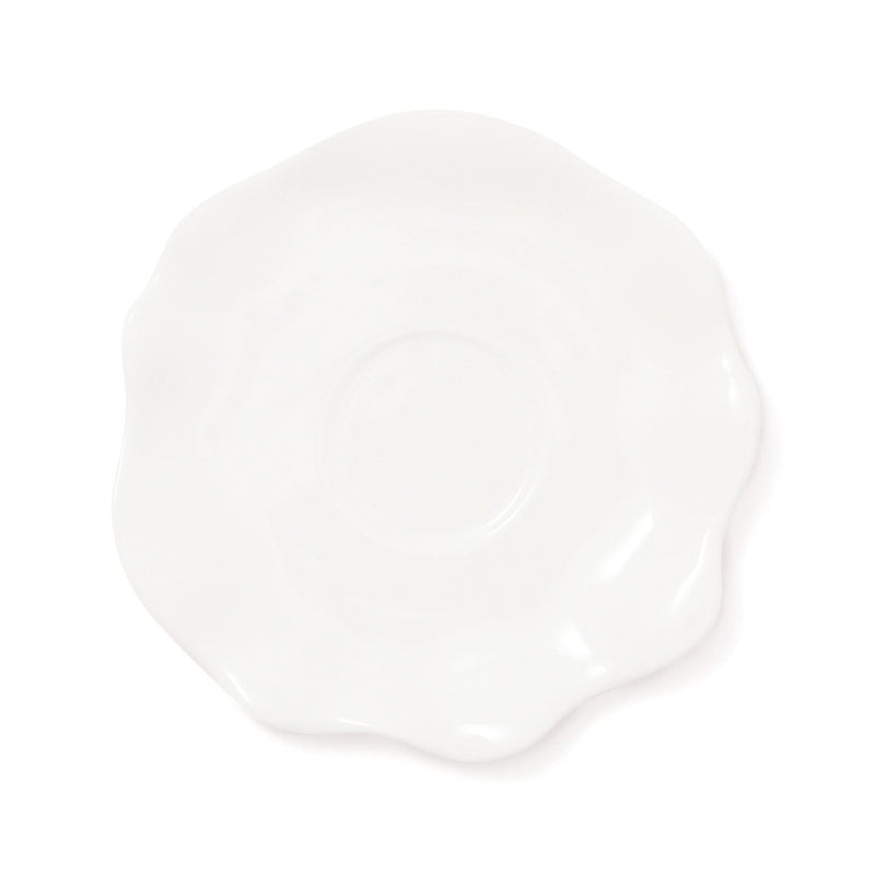 Shell Cup & Saucer White