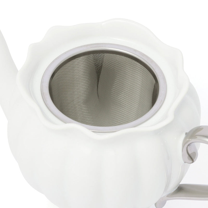 Shell Teapot White
