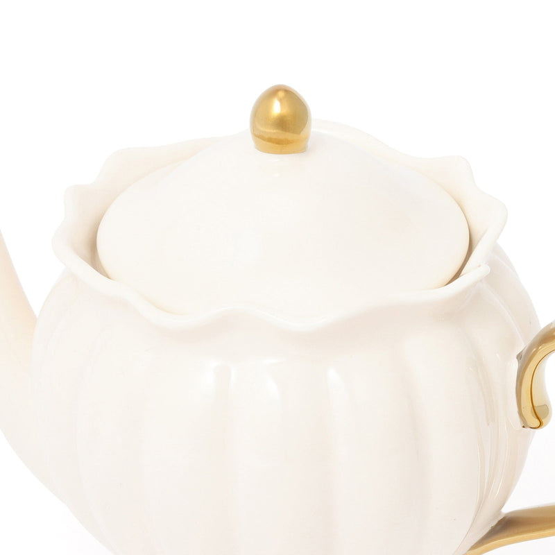Shell Teapot Beige