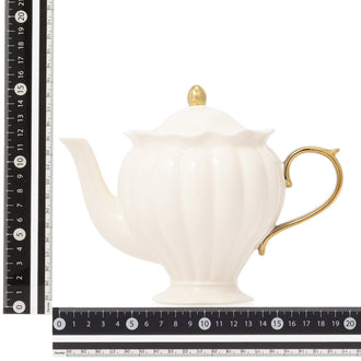 Shell Teapot Beige