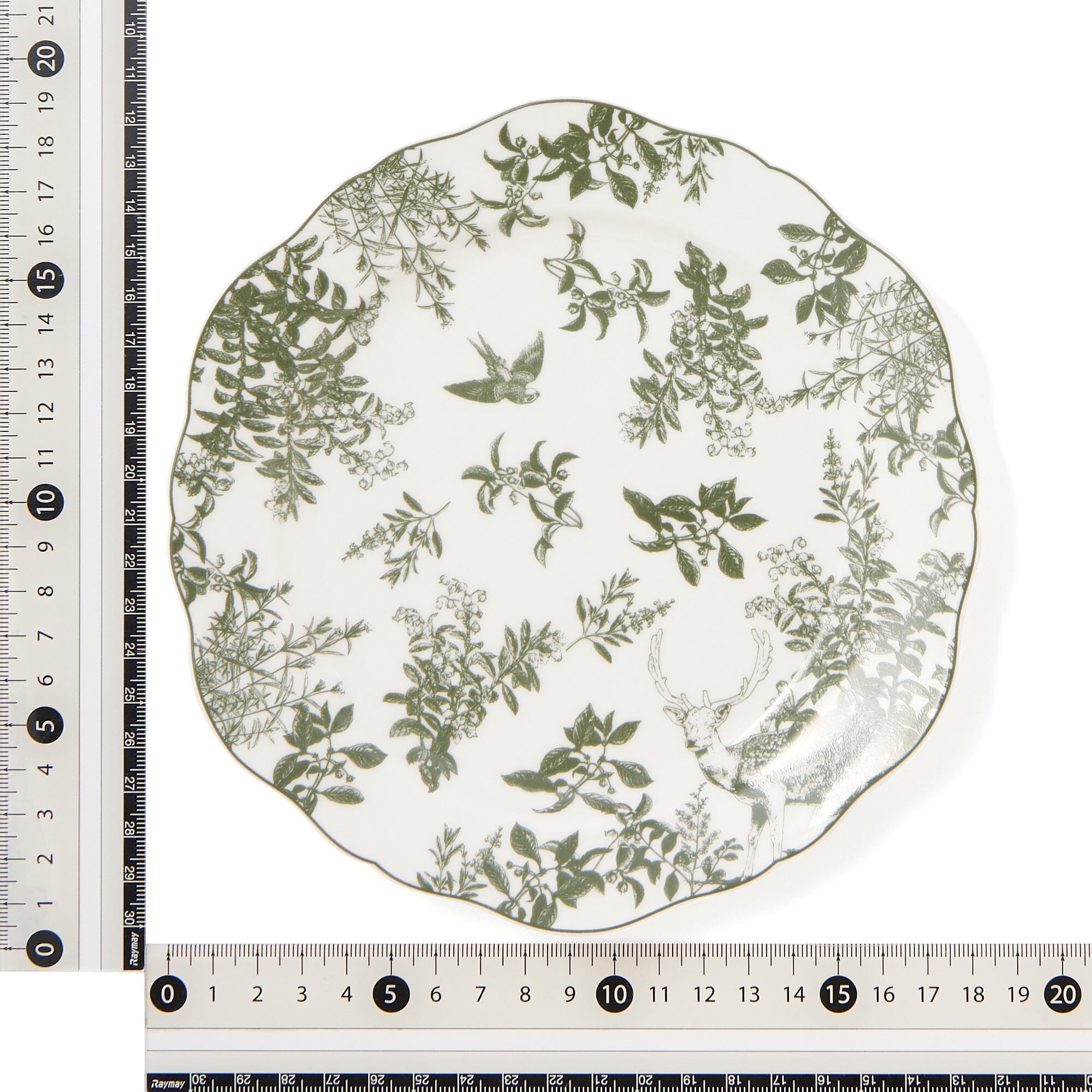 Jouy Plate Small Green