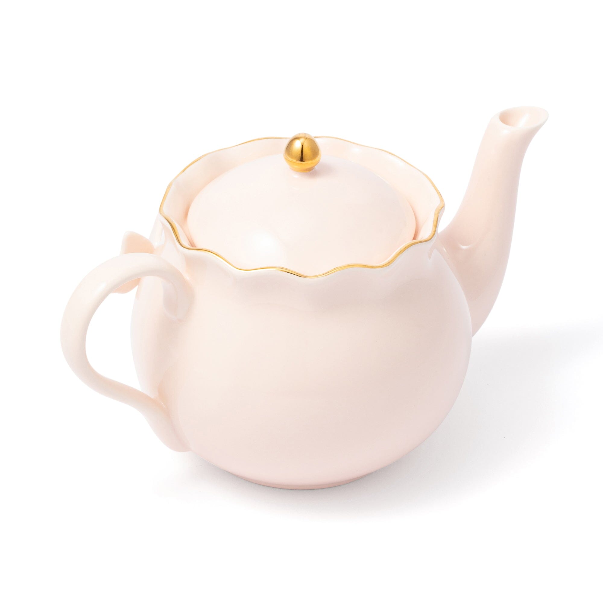 Petal Frill Teapot Pink