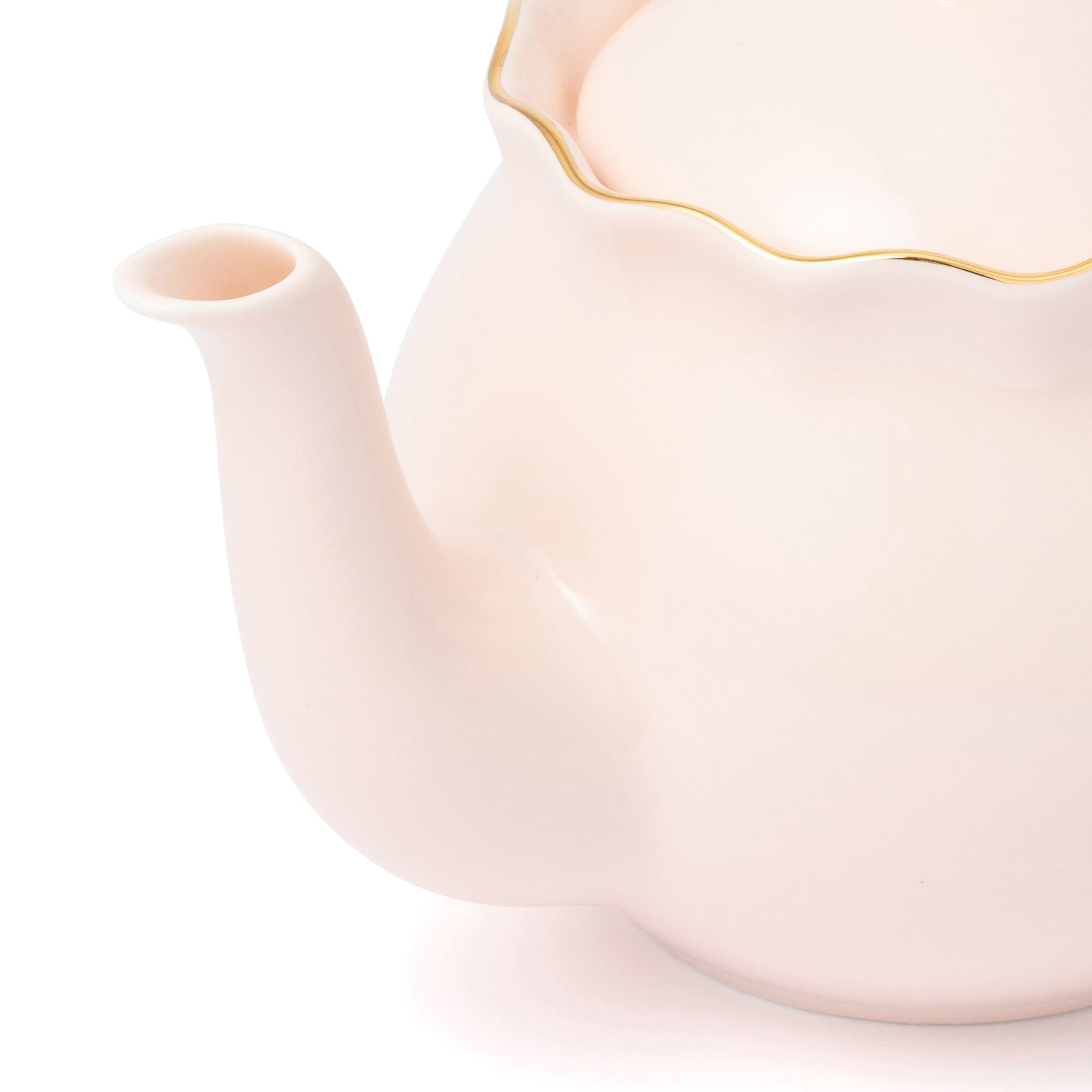 Petal Frill Teapot Pink